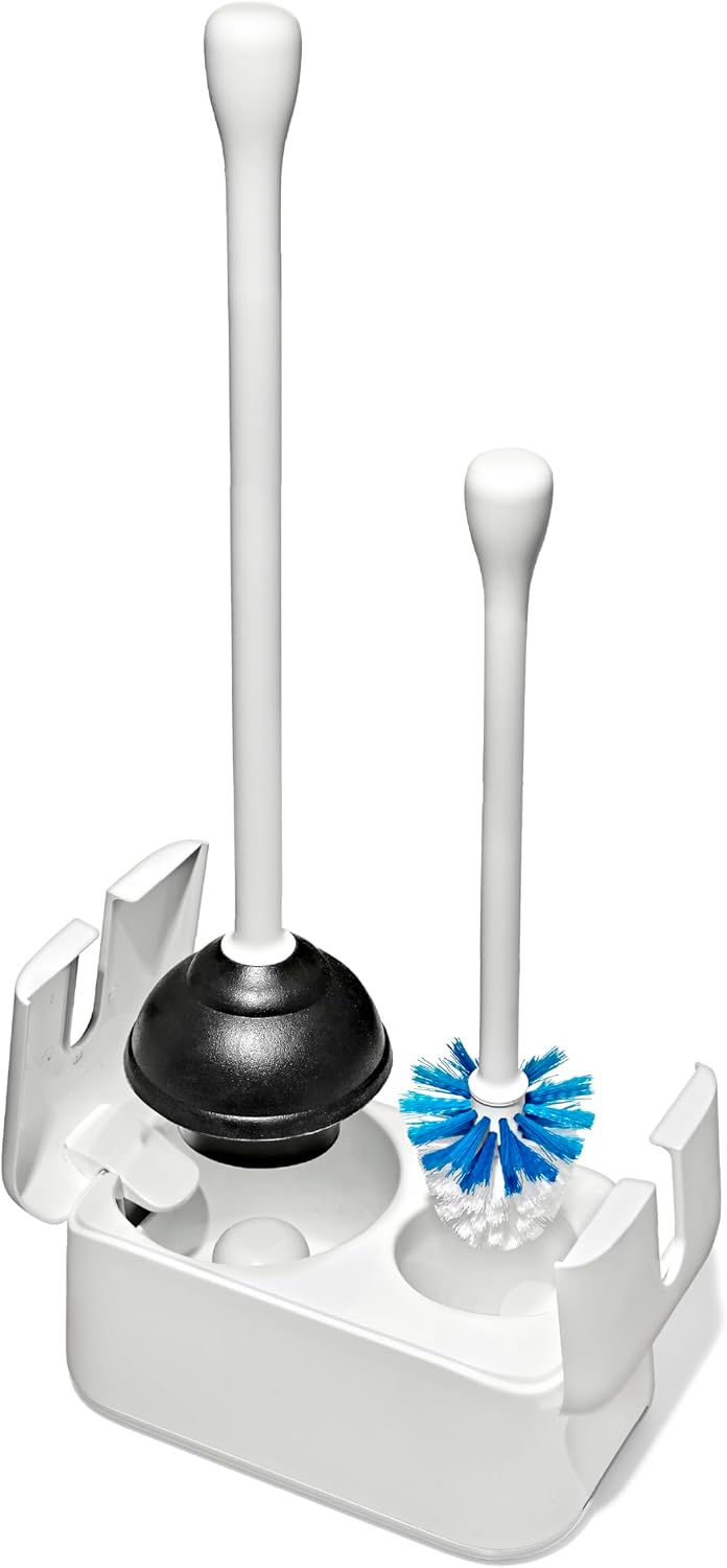 Toilet Brush Holder - Good Grips Toilettenbürste & Saugnapf-Set |