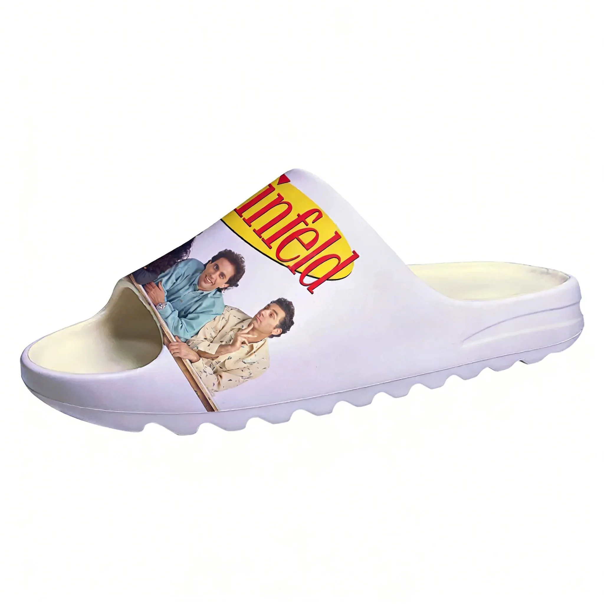 Home Outside Bathroom - Seinfeld Sitcom Hausschuhe mit weicher Sohle,