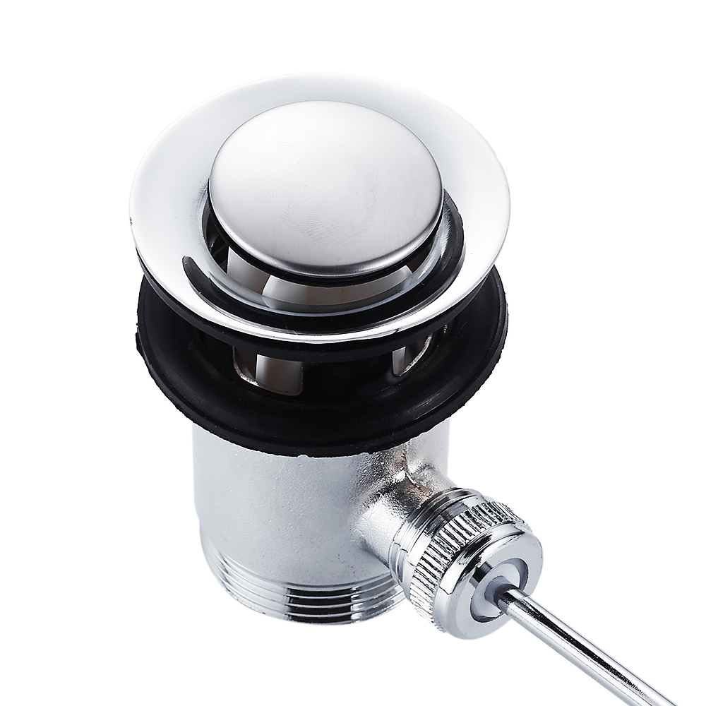 Home Bathroom Wash Basin - Pop-up-Abfluss hebel Waschbecken Stecker Abtropffläche Waschbecken