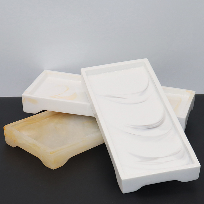 Bath Caddy Tray - Harz Kommode Waschtisch Tablett rutsch feste