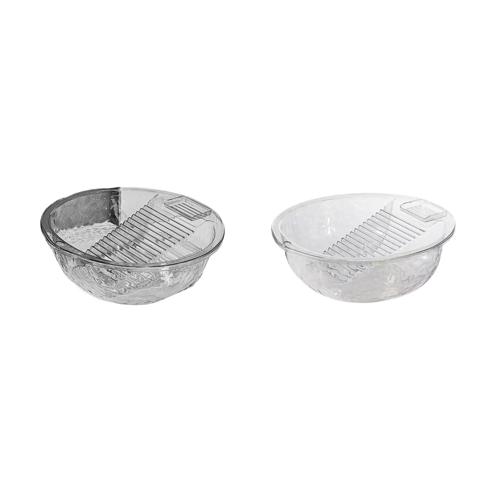 Home Bathroom Wash Basin - Platzsparendes Waschbrett mit Waschbecken, ergonomischem Rand