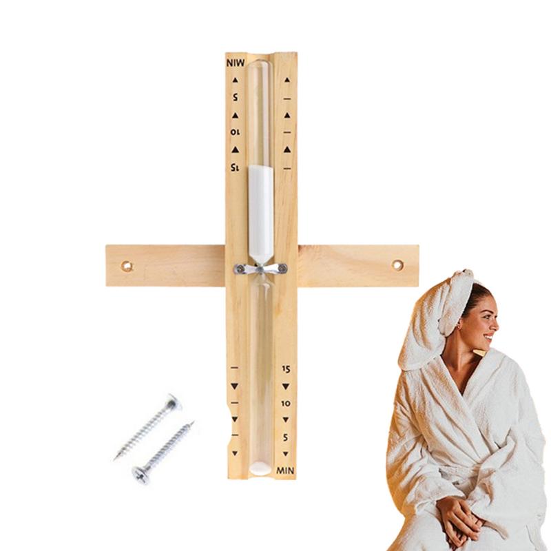 Home Bathroom With Sauna - Holz Wand montage 15 Minuten Sauna