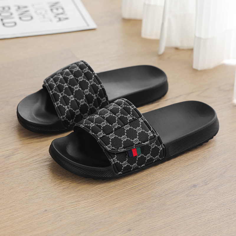 Home Outside Bathroom - Herren Bedruckte Skateboard-Sandalen Lässige Rutschfeste Dicksohlige