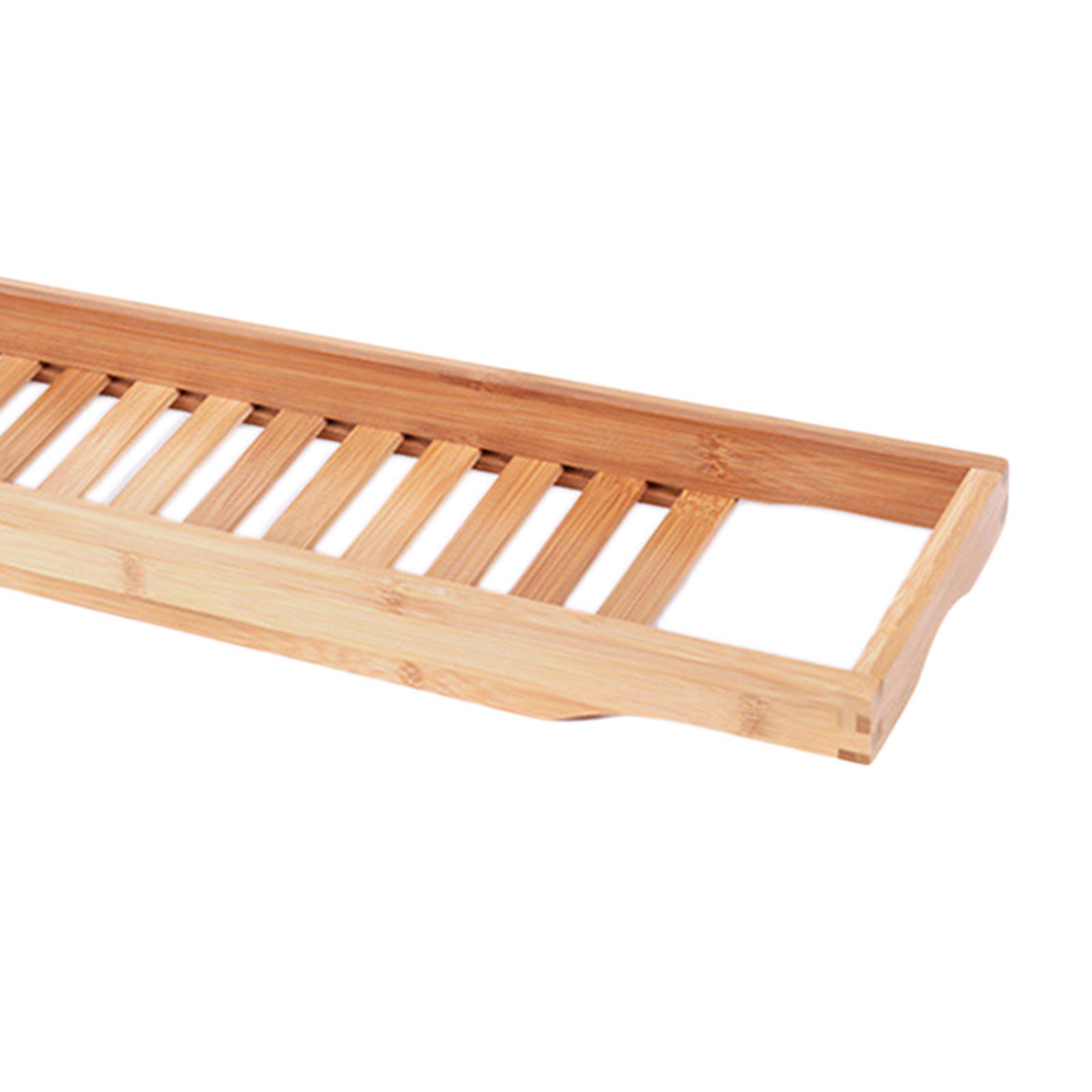 Badezimmerablage aus Bambus, H – Bath Caddy Tray Bewertung und Preis