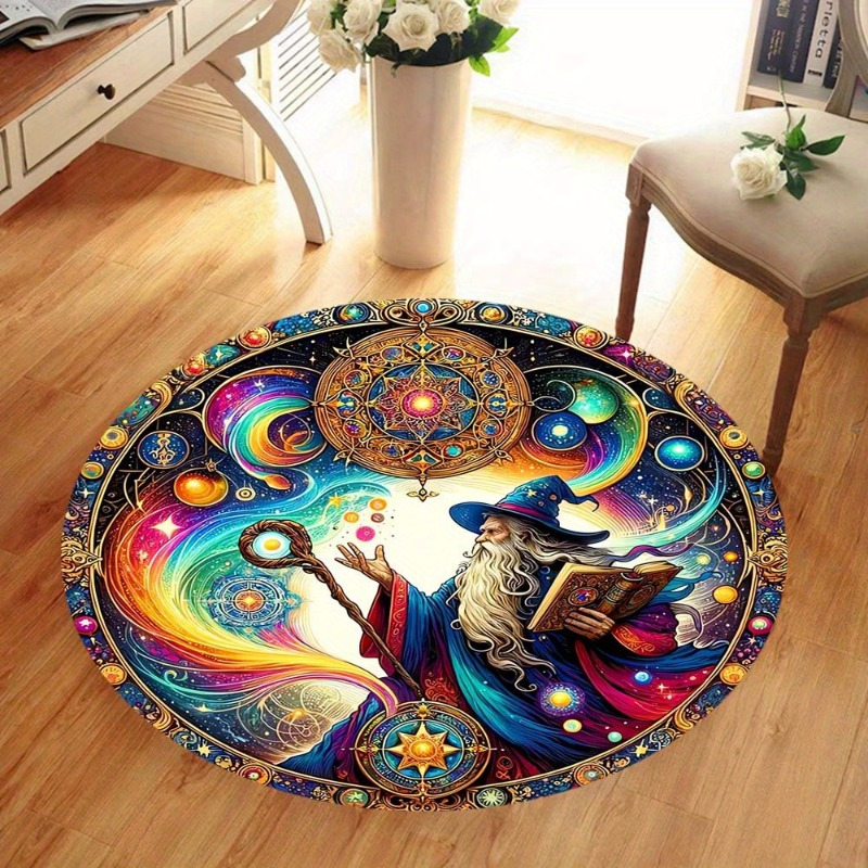 Wizard Fantasy Art Runder Tepp – Home Bathroom Colors Bewertung und Preis
