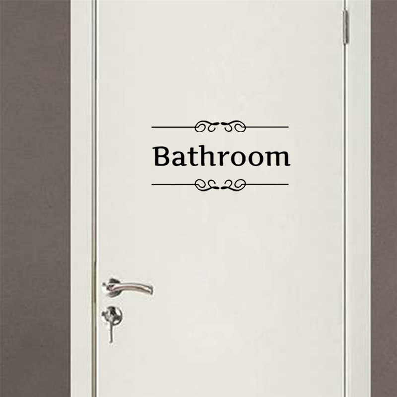 Wc Badezimmer Zeichen Wand Auf – Home Bathroom Quotes Bewertung und Preis