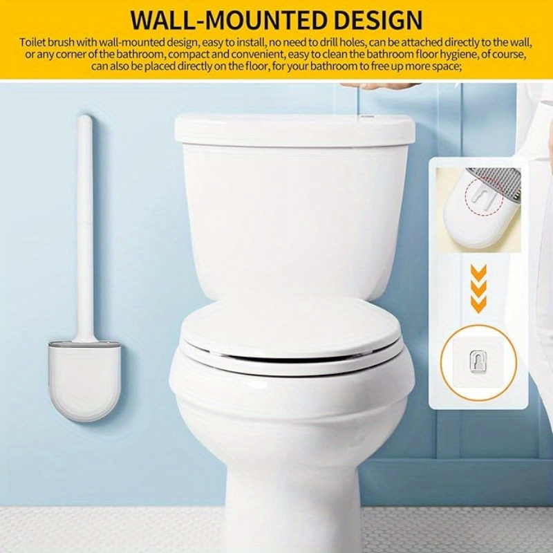 Silikon-Toilettenbürste mit Ha – Toilet Brush Holder Bewertung und Preis