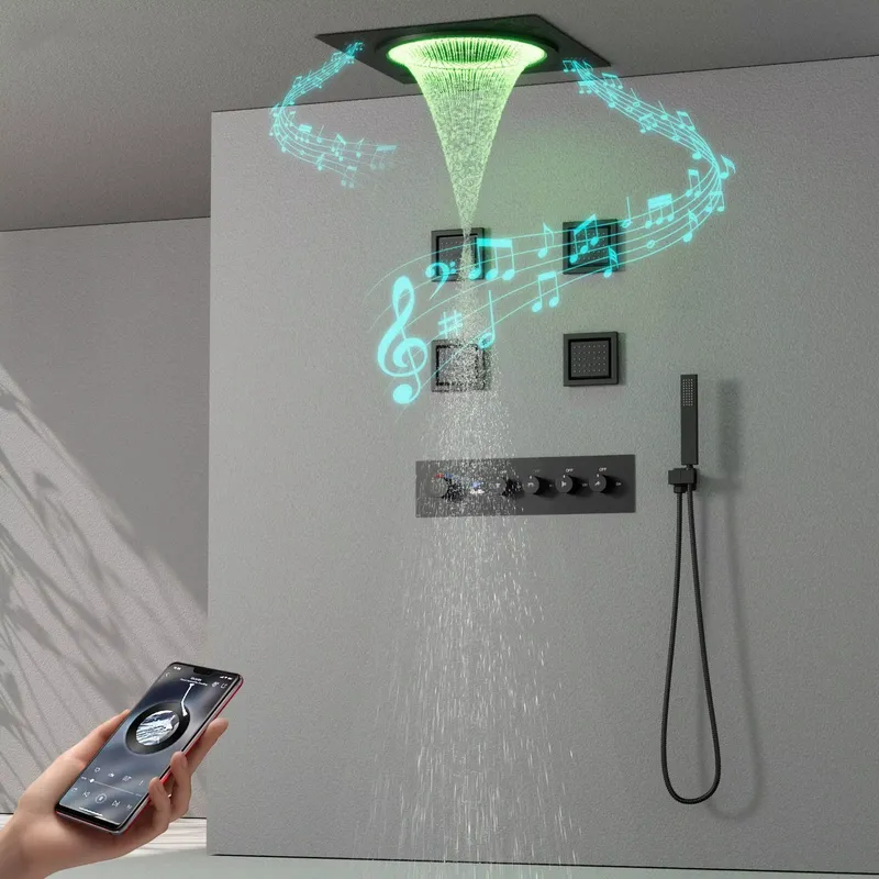 Intelligentes LED-Duschset Bad – Home In Bathroom Bewertung und Preis
