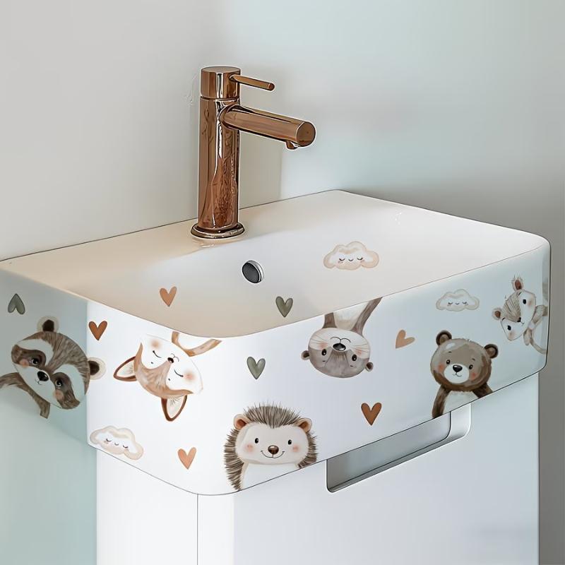 Neuer Lucky Koi Floral Waschbe – Home Bathroom Wash Basin Bewertung und Preis