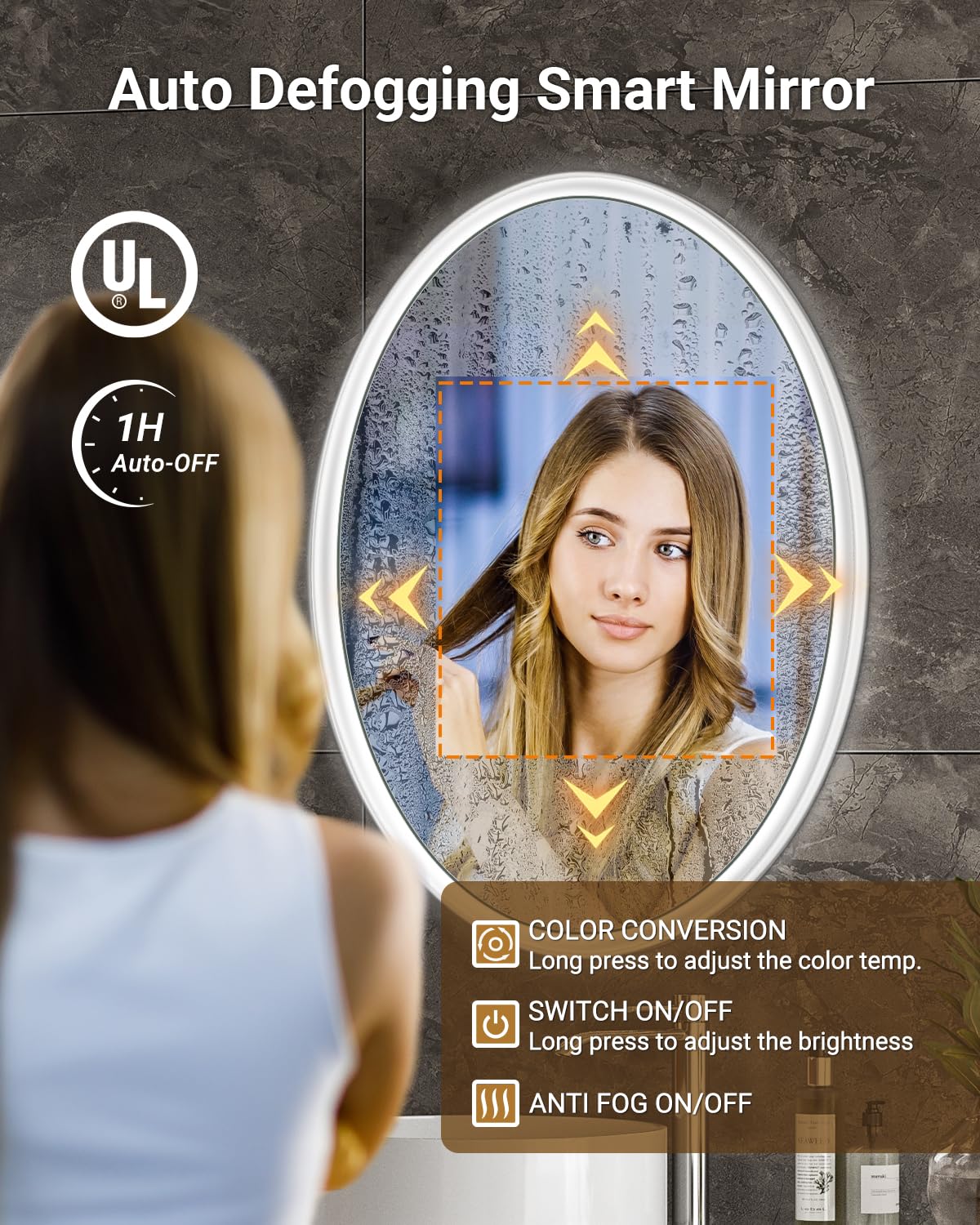 24x36 Ovaler LED-Badezimmerspi – Home Bathroom Colors Bewertung und Preis