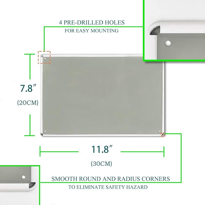 Metallschild mit Aufschrift „C – Bathroom Home Visit Bewertung und Preis