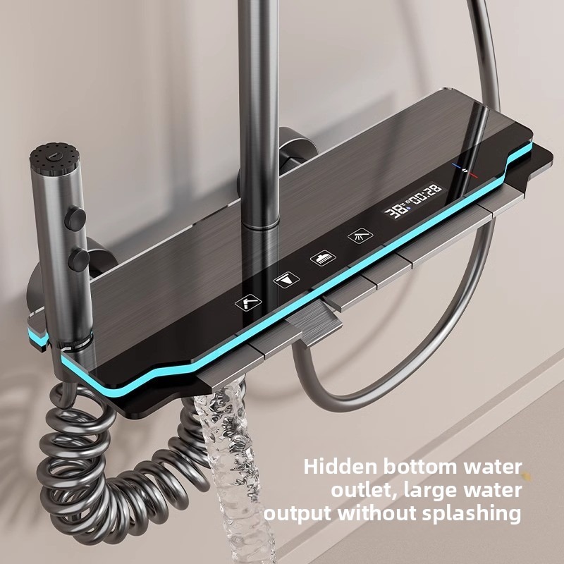Digitales Duschkopf-Set mit Dr – Home In Bathroom Bewertung und Preis