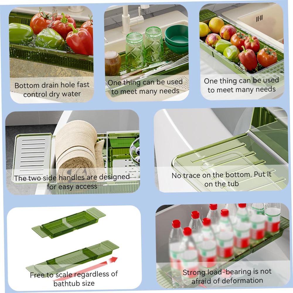 Neue verstellbare Badewanne Ca – Bath Caddy Tray Bewertung und Preis