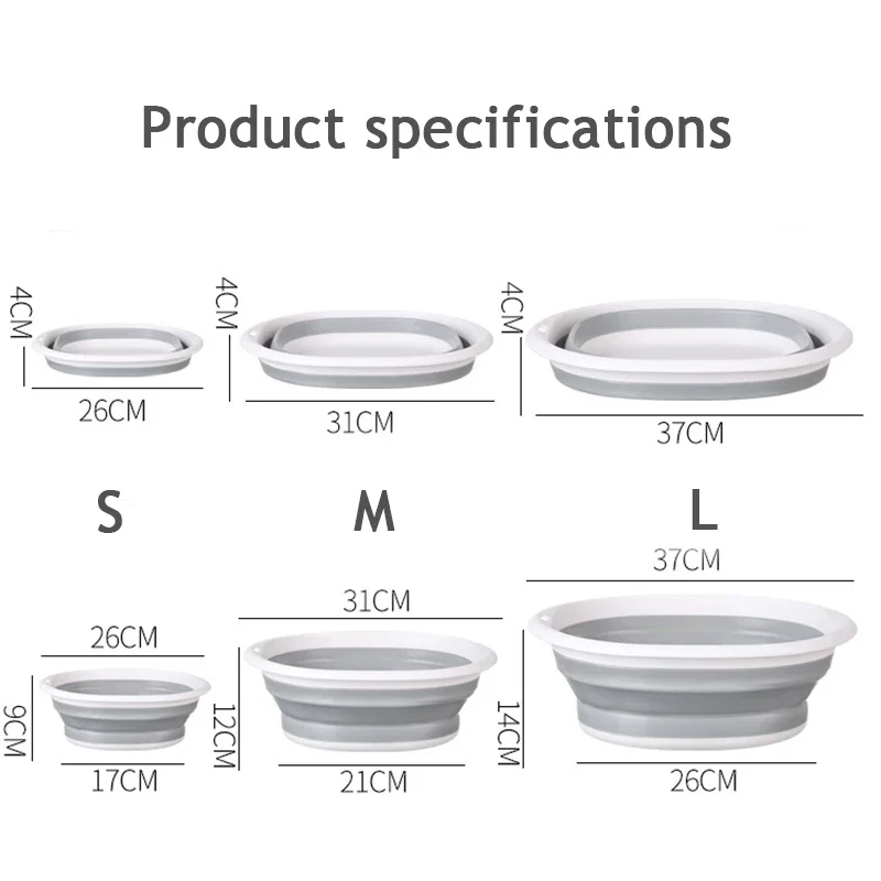 Faltbares Kunststoff-Waschbeck – Home Bathroom Wash Basin Bewertung und Preis