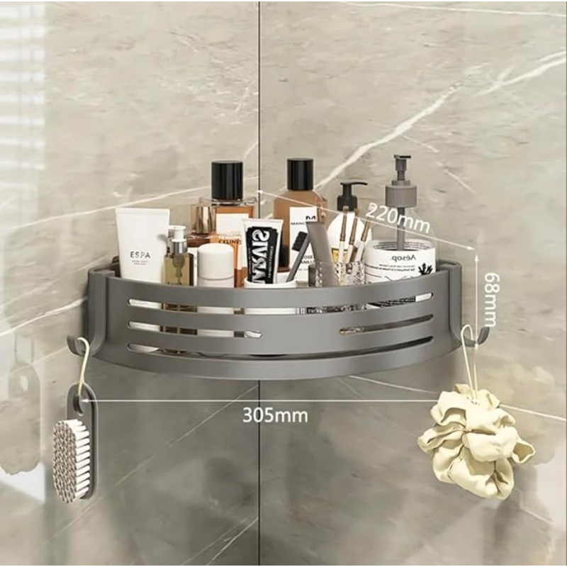 Selbstklebende oder Bohrbare E – Bath Caddy Tray Bewertung und Preis