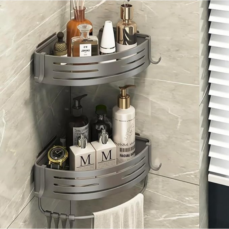 Selbstklebende oder Bohrbare E – Bath Caddy Tray Bewertung und Preis