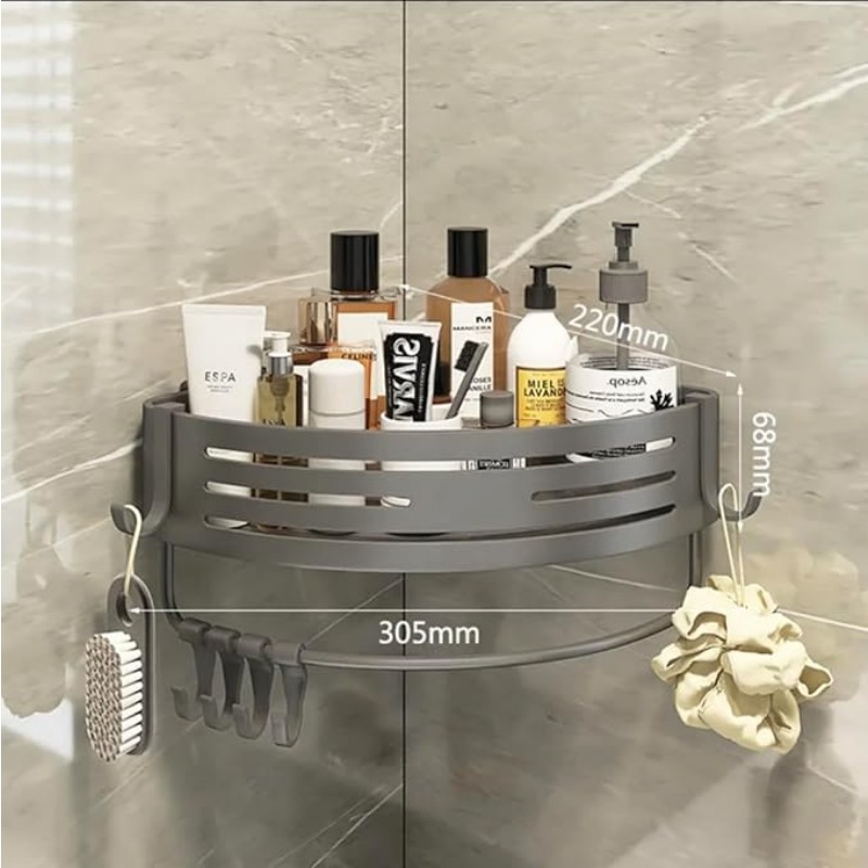 Selbstklebende oder Bohrbare E – Bath Caddy Tray Bewertung und Preis
