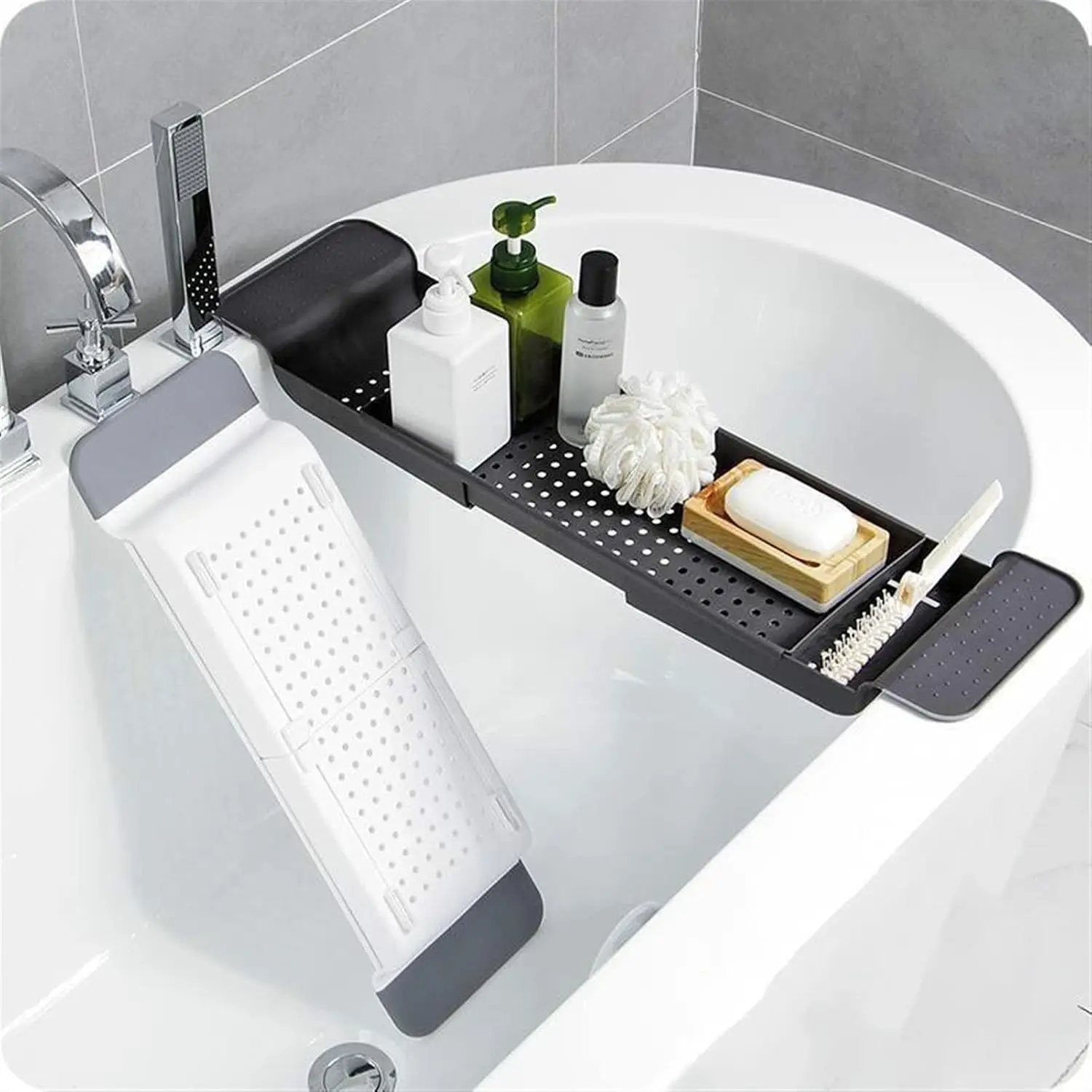Badewannenablage, ausziehbares – Bath Caddy Tray Bewertung und Preis