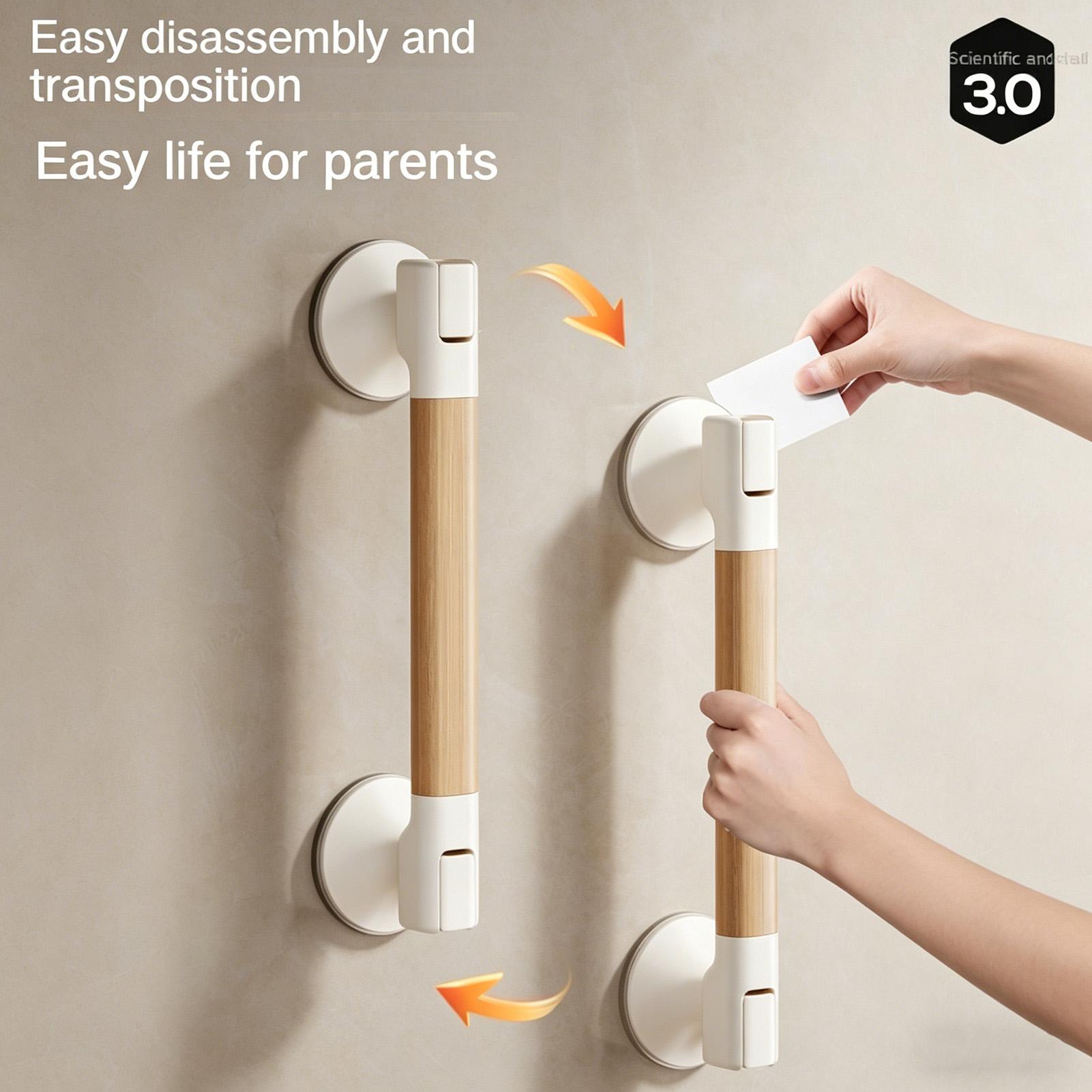Duschgriff mit Saugnapf, Badeg – Home Bathroom Grab Bar Bewertung und Preis