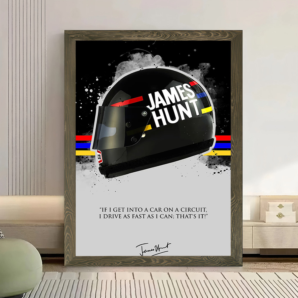 JAMES HUNT Zitat, bedruckte Le – Home Bathroom Quotes Bewertung und Preis