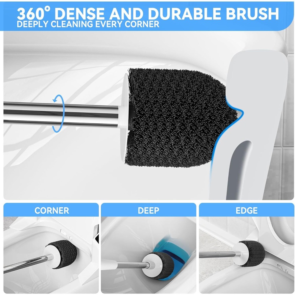 Toilettenbürste und Halter mit – Toilet Brush Holder Bewertung und Preis