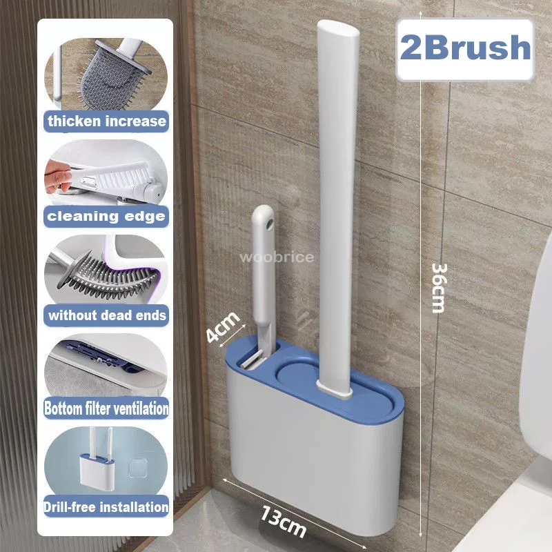 Wandmontierte Toilettenbürste  – Toilet Brush Holder Bewertung und Preis