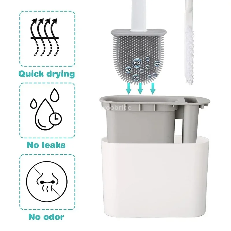 Wandmontierte Toilettenbürste  – Toilet Brush Holder Bewertung und Preis