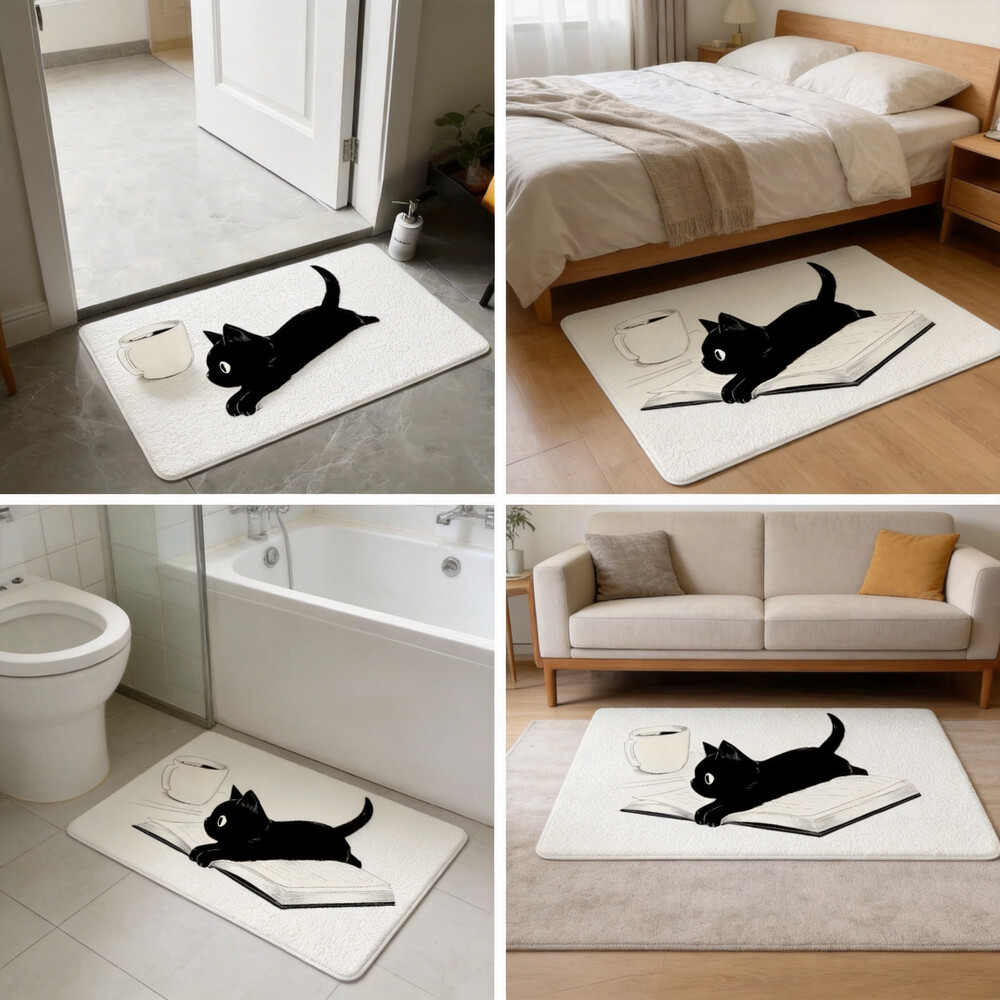 Rustikaler Teppich mit Kardina – Home Bathroom Quotes Bewertung und Preis