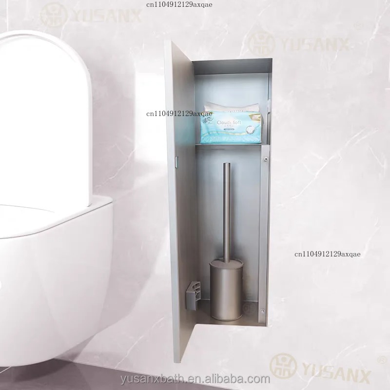 304 Edelstahl Einbau-WC-Papier – Toilet Brush Holder Bewertung und Preis