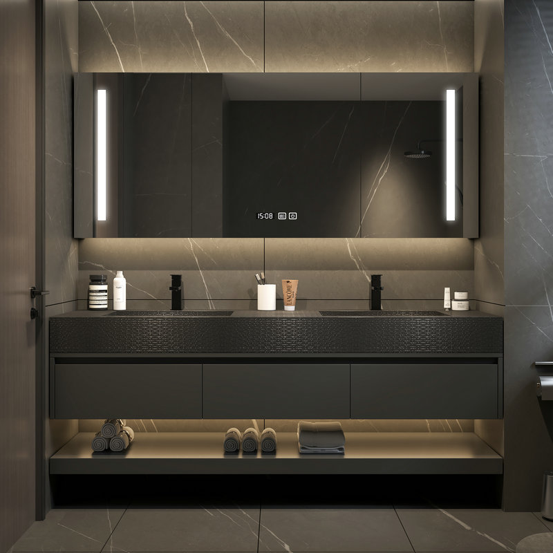 Badezimmer-Aufbewahrungsmöbel  – Home Bathroom Wash Basin Bewertung und Preis