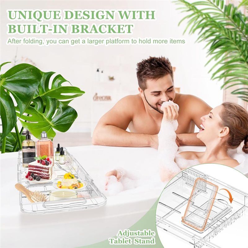 AEE2-Ausziehbare Badewannenabl – Bath Caddy Tray Bewertung und Preis