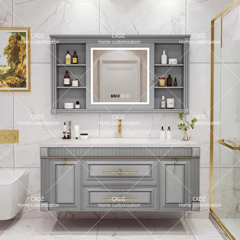 Amerikanische Eichenholz-Wasch – Home Bathroom Wash Basin Bewertung und Preis