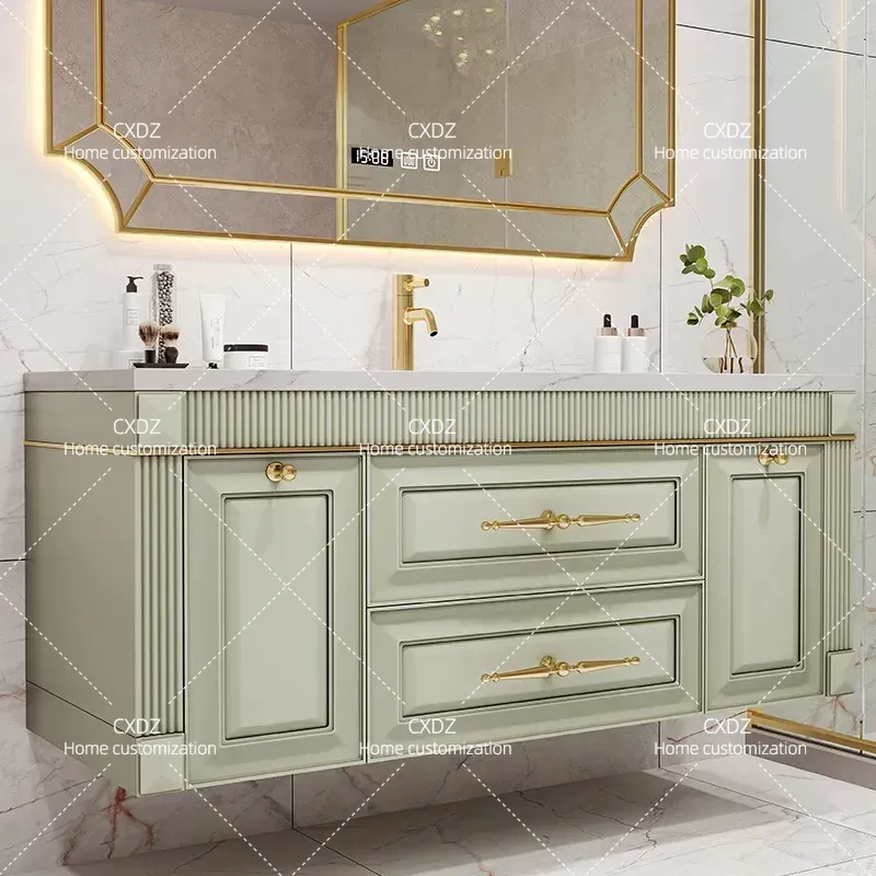 Amerikanische Eichenholz-Wasch – Home Bathroom Wash Basin Bewertung und Preis