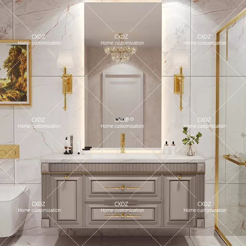 Amerikanische Eichenholz-Wasch – Home Bathroom Wash Basin Bewertung und Preis