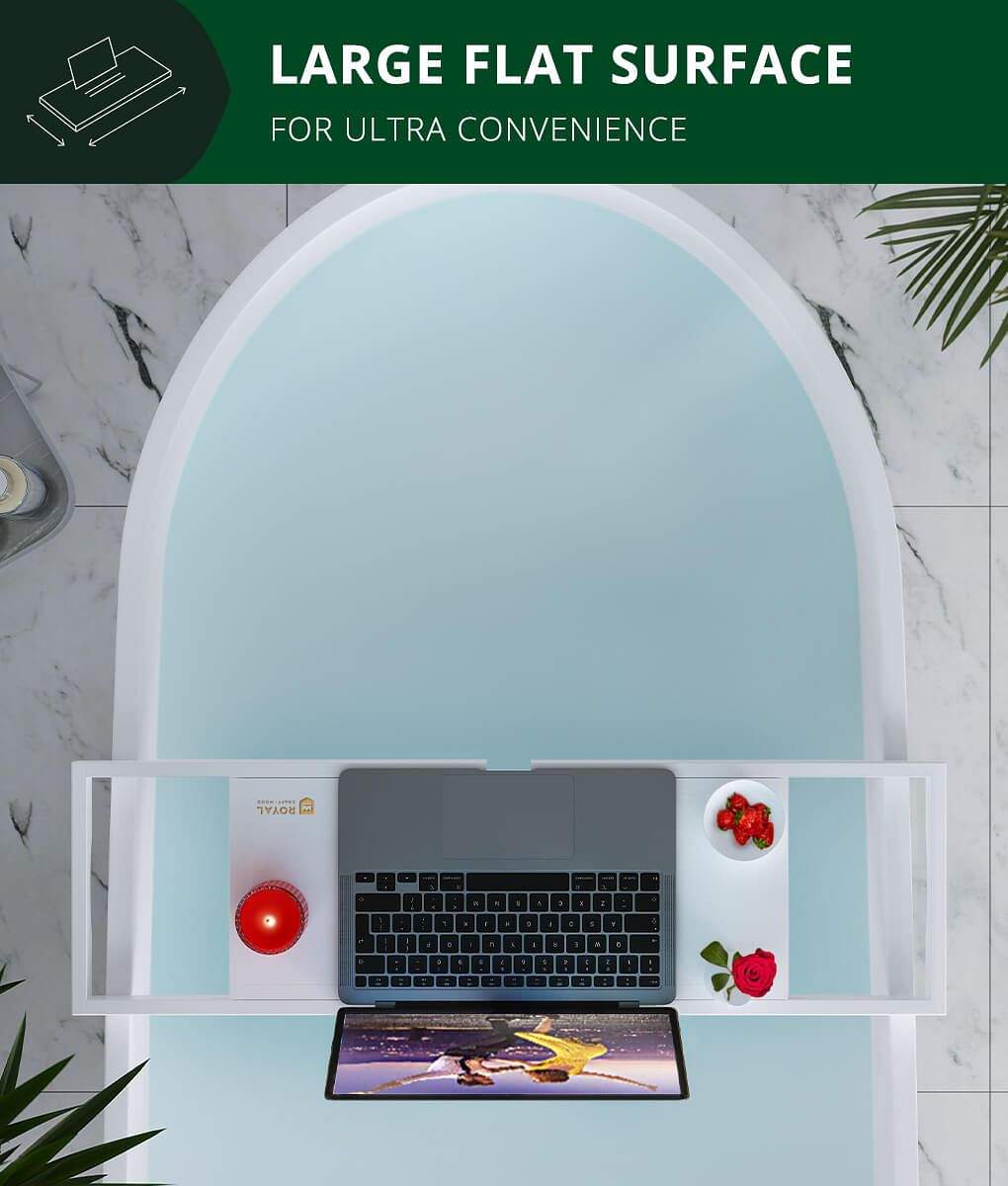 Luxuriöses, erweiterbares Bamb – Bath Caddy Tray Bewertung und Preis