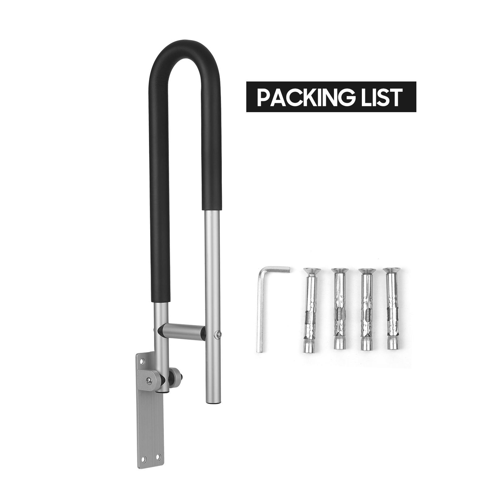 Handlauf für Toilette, Anti-Fa – Home Bathroom Grab Bar Bewertung und Preis