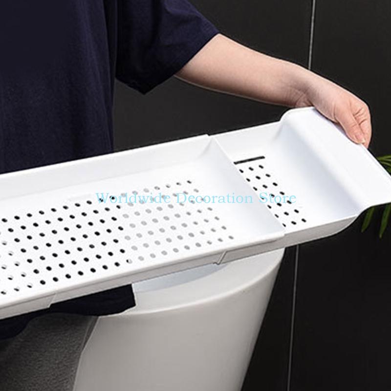Q39B Erweiterbares Abfluss-Bad – Bath Caddy Tray Bewertung und Preis