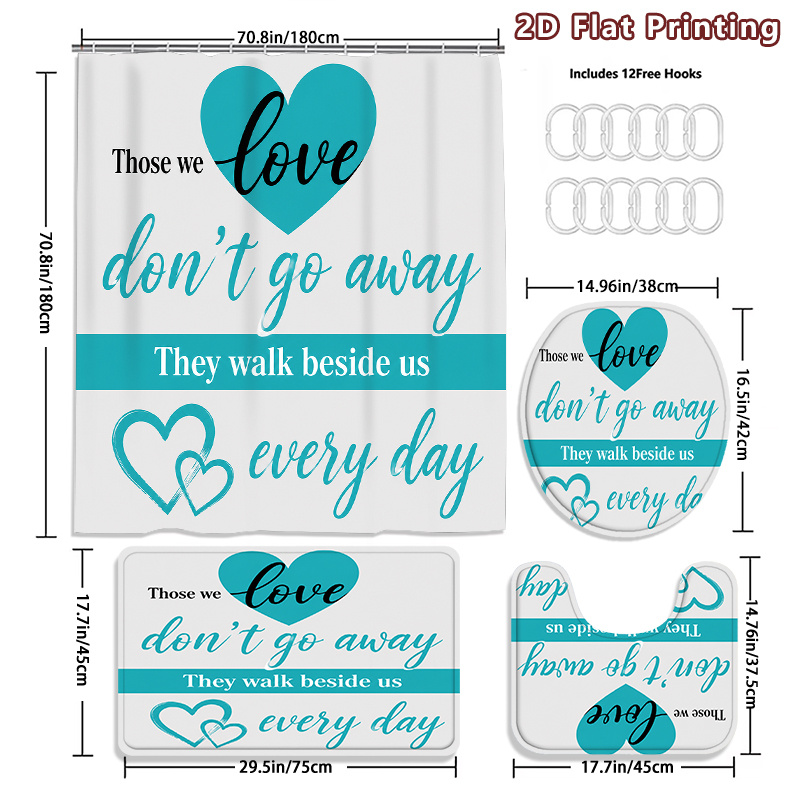 2D Flaches, 2D Flaches 4-teili – Home Bathroom Quotes Bewertung und Preis
